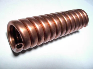 China rf copper tube induction coil assembly