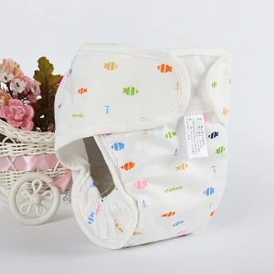 China Supplier Reusable  Baby Newborn Cloth Diaper