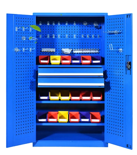 China Supplier Steel Workshop Tool Cabinet Metal Material Garage Storage Cabinet