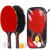 China table tennis racket hengpai school training sports table tennis racket set two racket three ball factory wholesale
