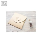 China Wholesale Custom Media Packaging Bag Cheap Kraft Paper Cd Sleeve