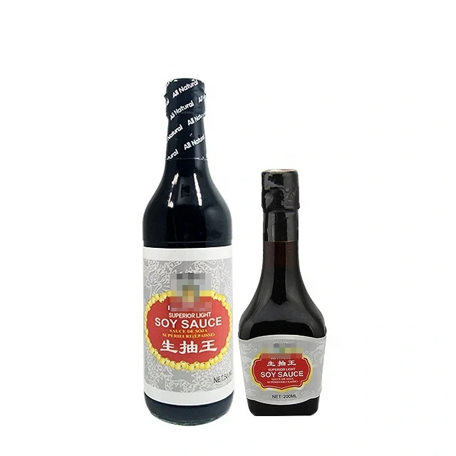 Chinese Best Flavor Soy Sauce 150ML/500ML with Private Label