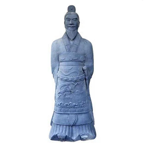 Chinese Clay Art Model Life Size Statue  of Qin Terra cotta Warriors