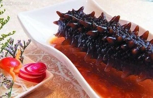 Chinese seafood dried sea cucumber