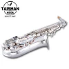 Chinese Taishan Quality Goods Nickel Plated Alto Saxophone TSAS-760E