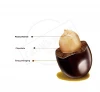 Chocolate bonbons wedding candy malt balls colorful compound ball shape button chocolate coated peanut kernel melon seed