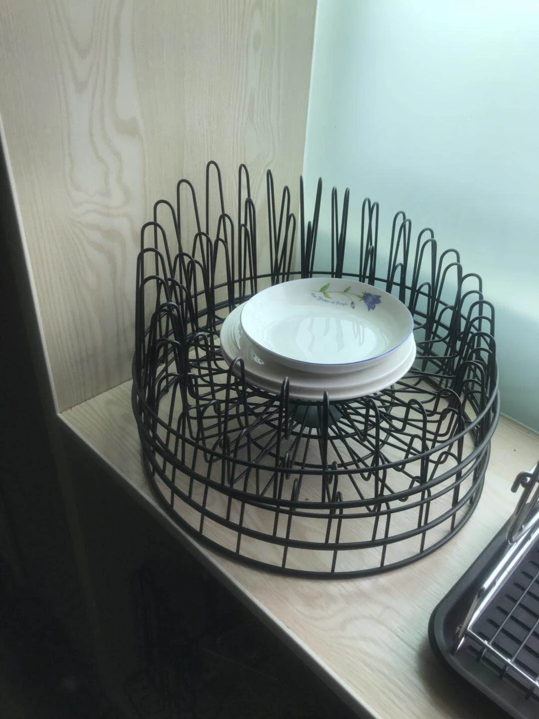 Hot Kitchen Dish Cup Drying Rack Drainer Dryer Tray Cutlery Holder
