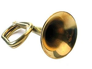 Classic military style brass bugle