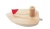 Import Classic Wooden Balloon Powered Boat Toy from China