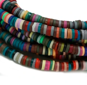 clay beads bracelet ,polymer clay flower bead,polymer clay beads