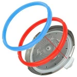 Clear Gasket Replacement  Pressure Cooker Parts Accessory Silicone Rubber Sealing Ring