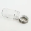 Clear Glass Spice Jar Pepper Bottle With Shaker