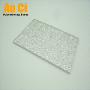 clear transparent embossed PC sheet polycarbonate sheet price