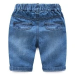 CN-111 2018 Boy summer new design pocket decorated denim shorts.