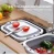Import Collapsible Cutting Board with Dish Tub Colander Fruits Vegetables Wash and Drain Sink Storage Basket 3 in 1 from China