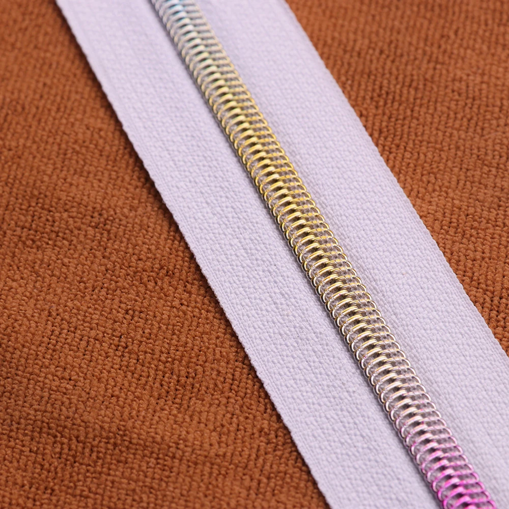 Color Fade Proof Feature 5# Multi-Color Zipper Nylon More Color Zipper Pulls For Backpack