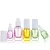 Import Colorful Empty Glass Essential Oil Perfume Bottle  with Sprayer/Pipette Dropper/Lotion Pump Travel size cosmetic containers from China