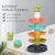 Import Colorful Rolling Ball Tower Baby Toy Table Game Safety Material Rotation Toy Early Educational from China