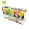 Colorful Wave Plate Lollipop Crystal Sugar Pressed Candy Confectionery Factory