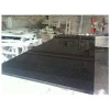 Competitive Price Black Granite/Absolute black granite countertop/ black granite price  flamed black granite for outdoor