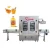 Import Complete fruit juice production line automatic 4-12 nozzles tin/plastic can beverage juice mineral water filling machine from China