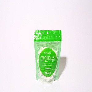 Compressed coin Tissue 100 pcs Baby tissue Dry tissue