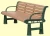 Import concrete patio benches outdoor concrete bench curved outdoor bench from China