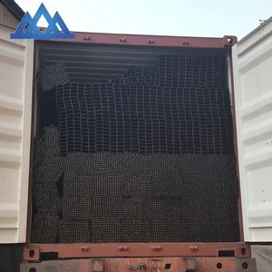 Construction Structure Good Quality Weight Of Gi Black Square Steel Tube