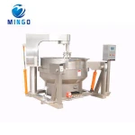 Cooking mixer machine / gas cooker mixer / hot sauce jacket kettle with mixer