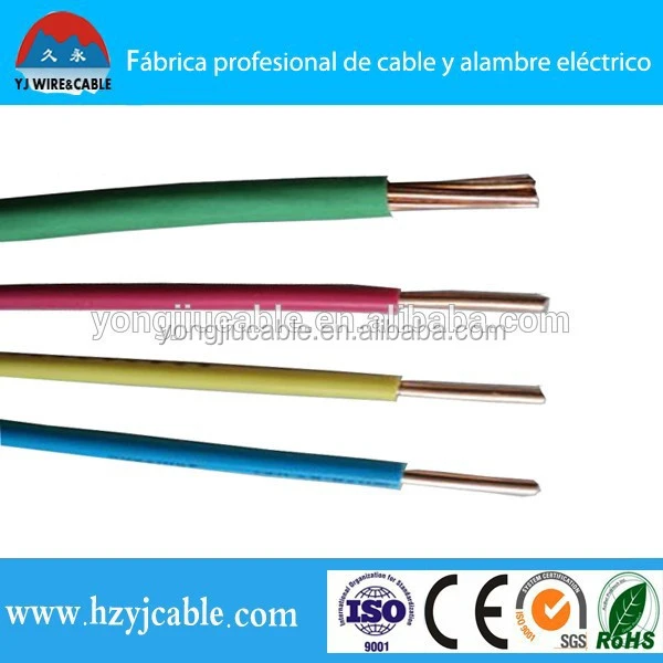Copper Wire Solid Electrical Wire Single Crystal PVC YJ WIRE Insulated Underground 1.5mm 2.5mm 4mm 6mm 10mm 16mm CN;ZHE