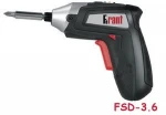 Cordless Screwdriver Promo Series 3.6V Ni-Cd FSD-3.6