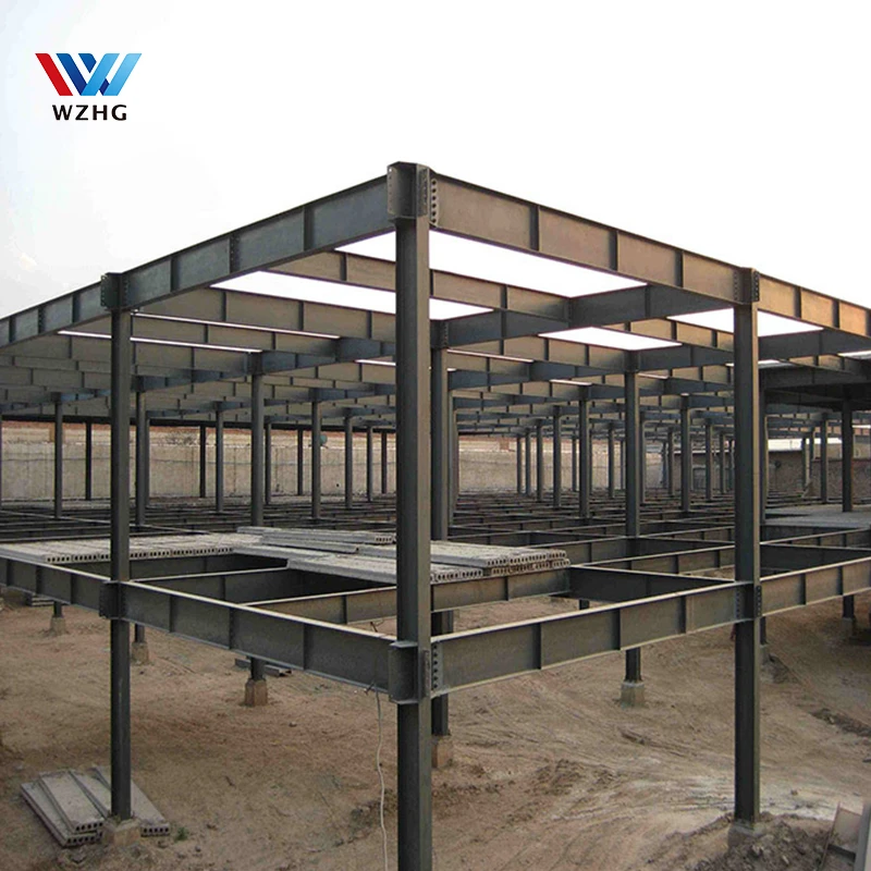 Cost of  prefab modern steel structure factory plant warehouse construction materials design