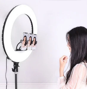 CPYP 2020 New Arrival 21inch anel de luz Led Make Up Photographic Lighting Led Lamp Ring Light with Tripod Stand for Camera