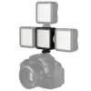 CPYP W49 LED Video Light On Camera Photo Studio Lighting Hot Shoe LED Vlog Fill Light Lamp for Smartphone DSLR SLR Camera