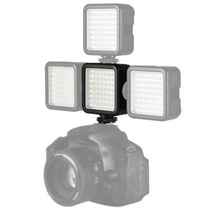 CPYP W49 LED Video Light On Camera Photo Studio Lighting Hot Shoe LED Vlog Fill Light Lamp for Smartphone DSLR SLR Camera