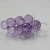 Import Crystal objects fruit glass crafts purple grape favor luxury design for home decoration from China
