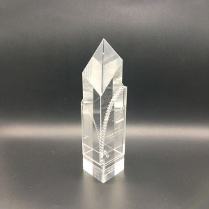 custom acrylic award trophy blank in plastic crafts