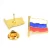 Import Custom Benin Country Flag Gold Hard Soft Enamel Lapel Pin Badge With Epoxy Dome from China