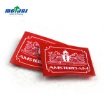 Custom cheap damask garment clothing custom woven label