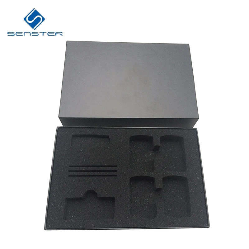 Custom cut out soft eva pu sponge nail polish eva foam insert packaging