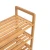Custom Display Shelf Large Home Center Organizer Stand Standing Storage Tier Wooden 4-tiler Bamboo Shoe Rack