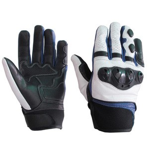 Custom Fast OEM High Quality Motorbike Hand Protective Leather Racing Gloves