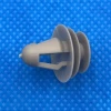 Custom gray plastic car clip