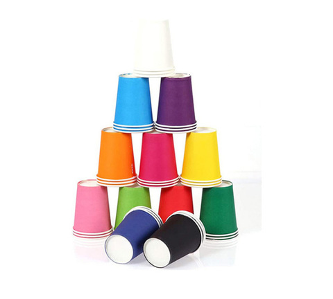 Buy Custom Ice Cream Tea Cold Drink Roll Disposable Paper Cups Printing ...