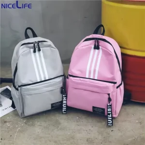 Custom LOGO New Fashion Trend Large Capacity Travel Backpack Student Bag Young Lady Backpack