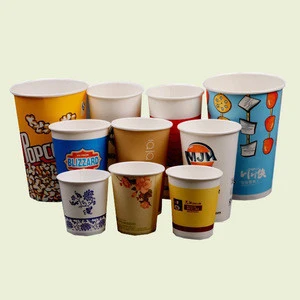 Custom logo paper cup, all sizes and thickness paper cup