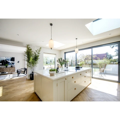 Buy Custom Luxury Lacquer Kitchen Island Furniture Cocina White Shaker ...