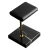 Import Custom Luxury Marble Jewelry Display Stand Watch Black PU Leather Marble Base Watch Stand from China