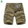 Custom Mens cotton Multi-pocket Cargo Shorts Casual Shorts For Men Workout Shorts