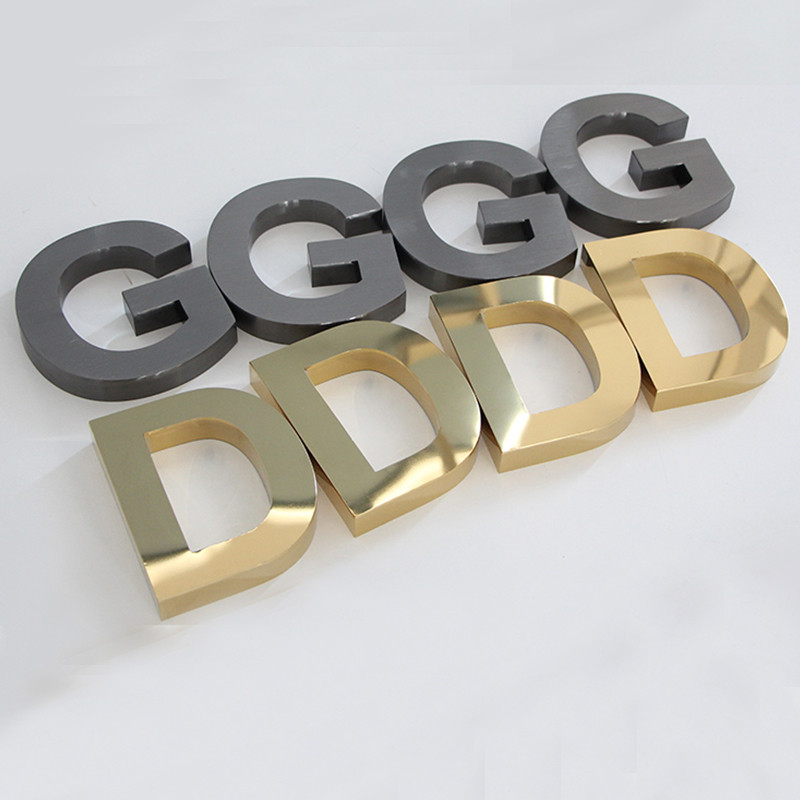 Buy Custom Metal Sign Letters Outdoor Waterproof Decoration Stainless